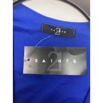 21 Saints Royal Blue Bodycon Mini Dress – Women's M‎ Size M Photo 4