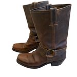 Frye  Harness 12R Rustic Brown Boots, Sz 10 Photo 3