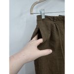 Talbots  100% Wool‎ Houndstooth Pant Women 10 Brown Vintage Cropped Academia Photo 7