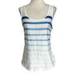 The Limited  White & Blue Striped Tank Top Women Size XS | 20-22 Photo 1