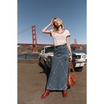 💕SPELL & THE GYPSY💕 Lone Star Tee 70's Boho Chic Red Size XS Photo 4