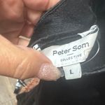 Peter Som  Black Satin Dress Photo 2