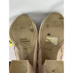 Bamboo Womans  Namaste Ankle Boots Size 7 Beige Side Zip Heel Pearl Accent Lined Photo 6