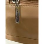 Giani Bernini Nappa Venice leather crossbody organizer Purse- Brown 10x10". Photo 3