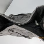 Alma Tonutti Grey Zipper Wool Woven Tote Handbag Made In Italy Satchel Gray Photo 5