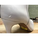 Steven by Steve Madden Lasting Ankle Bootie Women's 9 White Leather Side Zip Photo 8