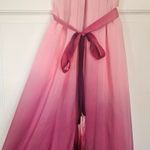 JONATHAN SIMKHAI Ombré Halter‎ Maxi Dress Pink Size Small Photo 9