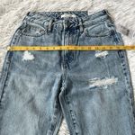 PacSun New  Women’s distressed Light Blue Mom Jeans size 24 Photo 8