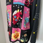 Vintage Zodiac Novelty Sweater Black Photo 3