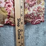 Moa Moa Floral Paisley Mesh Top Womens Large Roses Y2K 90s Romantic Vintage Photo 9