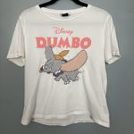 ZARA  x Disney Dumbo Cross-Stitch Graphic Tee Short Sleeve Shirt Women’s Large Photo 0