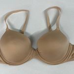 Maidenform women's nude smartzone cups convertible straps underwire soft bra 34C Photo 0