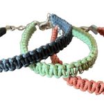 3 macrame bracelets Multiple Photo 0