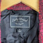 Lucky Brand Women’s Small Slouchy Long Moto Tweed Knit Zip Jacket Biker Modern Photo 10