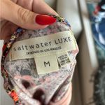 Saltwater Luxe Floral Spaghetti Strap Dress Square Neck Photo 2