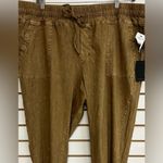 Kut From The Kloth Linen Blend Pants NEW 2X Smocked Drawstring Cord Pork Chop Photo 6