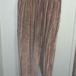Victoria's Secret  Brown Velvet Sweatpants  Photo 0