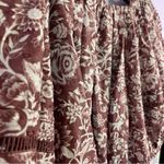 Olivaceous Avery Dress Boho Western Floral Lace Puff Short Sleeve Mini Medium Photo 13