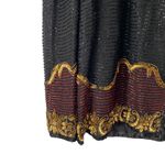 Laurence Kazar New York Vintage Beaded Sequin Embellished Gold Red Black Jacket Photo 2