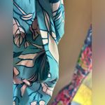 Lane Bryant NWT Moana Tropical Floral One Shoulder Pocketed Midi Dress 20 Photo 9