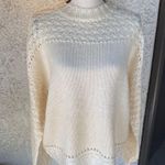 Very J Cream Sweater MEDIUM Photo 0