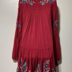 Free People Te Amo Butterfly Sleeve Embroidered V-Neck Mini Dress Size Small NWT Photo 7