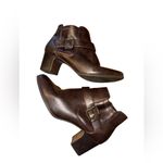 G.H Bass&Co Ankle Boots with Buckle Detail Brown Size 8.5 Photo 2