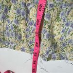 NWT Arula Claire mini dress Sz 3X Blue yellow floral Photo 3