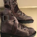 Steve Madden women velvet combat Extreme boots US 6 Photo 9