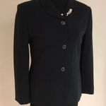 Jones New York Classic Black Blazer NWOT Photo 0