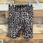 Good American  Cheetah Biker Shorts Size Medium Photo 6