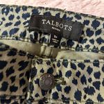 Talbots Size 8P Signature  Animal Print Pant Photo 5