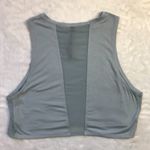 Wildfox Athletic Mesh Back Cropped Tank Top Women's XL Blue Outdoors Athleisure Photo 4