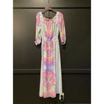 Lilly Pulitzer  BRIA MAXI DRESS SEA SHELLABRATION Size Medium Photo 2