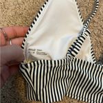 Aerie Striped Black and White Triangle Top Size XS Photo 4