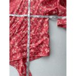 Billabong T6 Get It Twisted Floral Kimono Sleeve Tie Front Crop Top NWT Photo 3