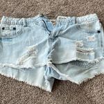 Highway Jeans Highway Denim Distressed Jean Shorts SIZE 27 Photo 0