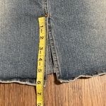 Paris Blues Vintage Denim Faded Skirt Factory Washed Blue Size 13 Photo 10