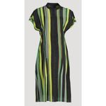 Akris Punto Akris Cotton Voice Tunic Dress in Stripe Print Sz. 8 Photo 3