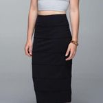 Lululemon  Black Yoga Over Skirt Photo 1