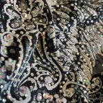 Vocal  Gray Flowy Tank Top Size Small EUC #7915 Photo 4