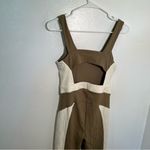 TWENTY Montreal Caiman 3D Crocodile Jumpsuit Olive Cream Green Size M Photo 6