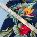 Tropical Island Aloha Wear size Med. made in Hawaii maxi. Beach , cruise , vacat Blue Photo 5