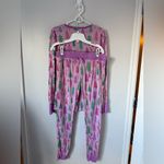 Little Sleepies Pink Christmas Trees Pajamas Women’s Small Top Medium Pants Size undefined Photo 5