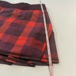 Lululemon RUN PACE SKORT/SKIRT YAMA CHECK HEATHER FLAMING TOMATO BORDEAUX SZ 10 Photo 14