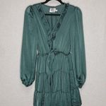 Princess Polly  | Emrold Green Babydoll Dress 2 Photo 0