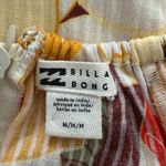 Billabong  mini dress floral cotton puff sleeves Photo 6