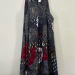 Everly 🦋 for Francesca’s Floral Halter High Neck Tank Top Shift Mini Dress Med Photo 1