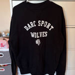 Darc Sport Crewneck Sweatshirt Black Size M Photo 0