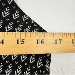 Lulus  Black White Printed Tiered Romper Womens S Beachy Casual Summer Sleeveless Photo 2